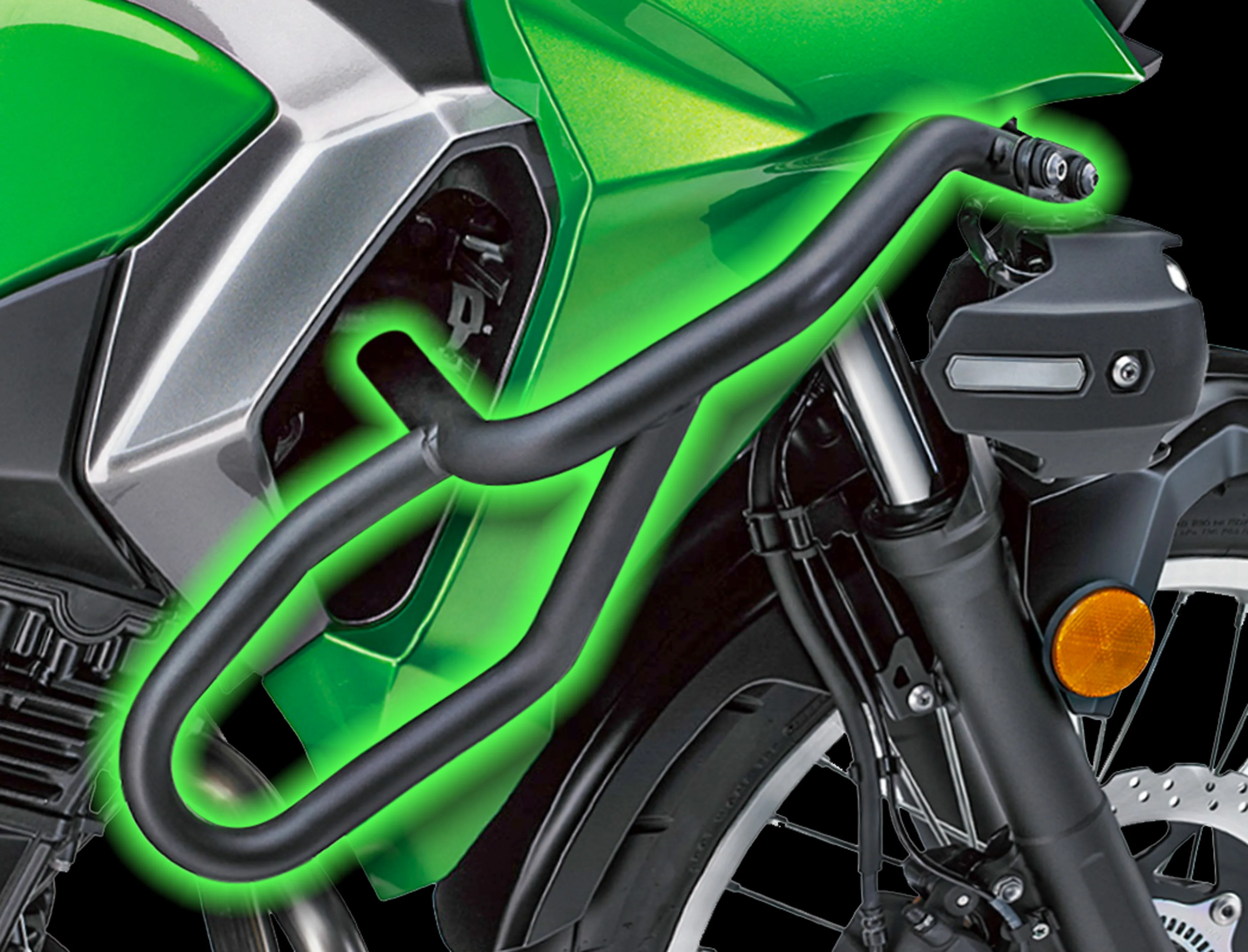 For Kawasaki Versys X Versys-X 250 300 2017-2026 Motorcycle Engine Guard Crash Bar Stung Cage Highway Bumper Protection