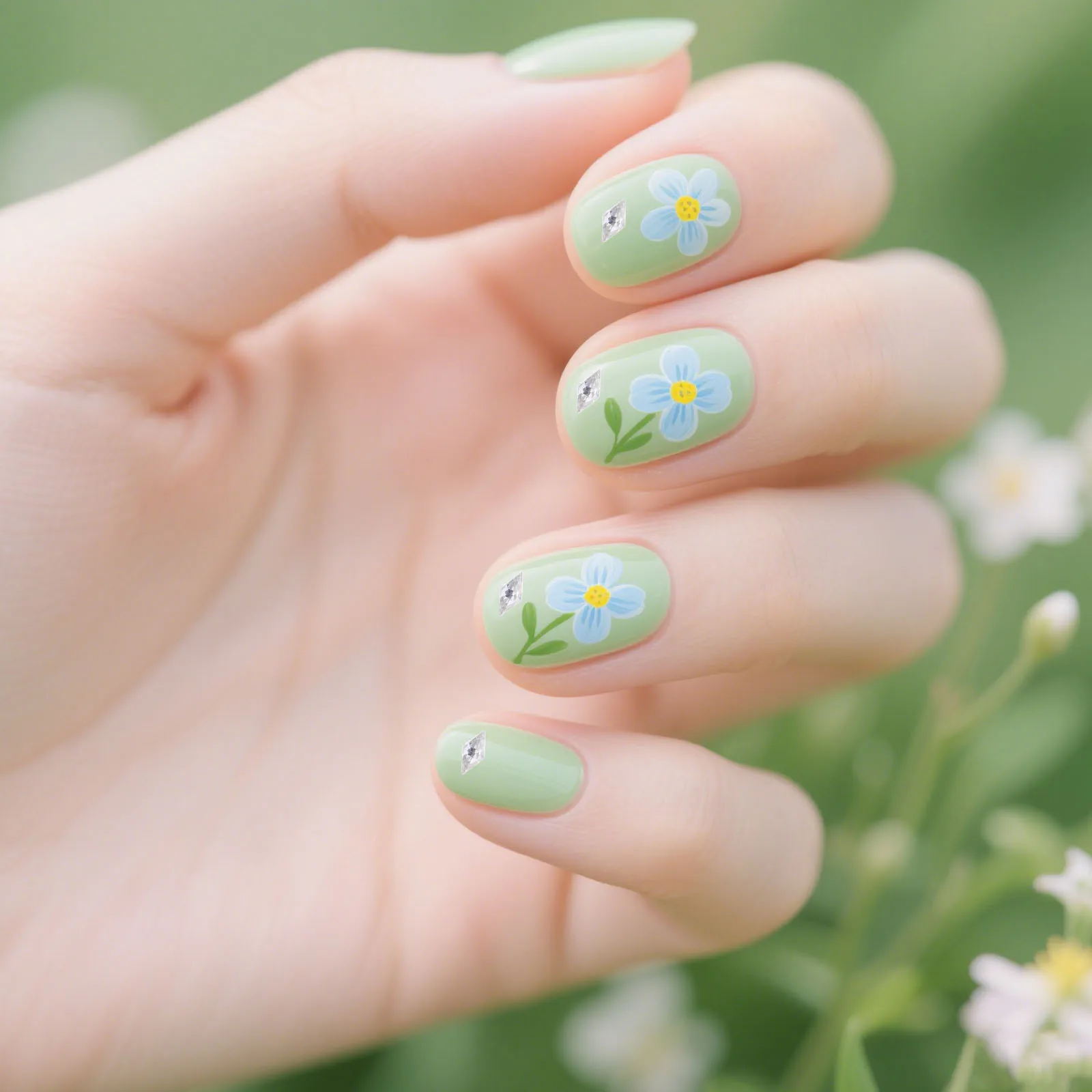 50 個ミニ菱形ネイルラインストーンフラットバックキュービックジルコニアストーン光沢のあるネイルアートチャームクリスタル宝石装飾 DIY マニキュア