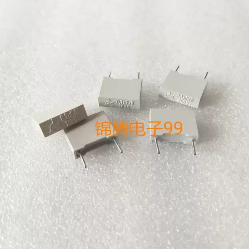 5-30pcs British TCC milk candy capacitor 0.1uf 100v 104k coupled infinite film capacitor p10