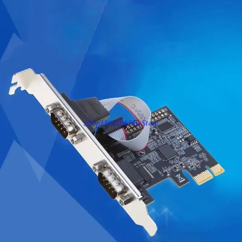 02DD PCIe Combo Serial Parallel Expansion Card PCI for Express to Printer LPT RS232 C