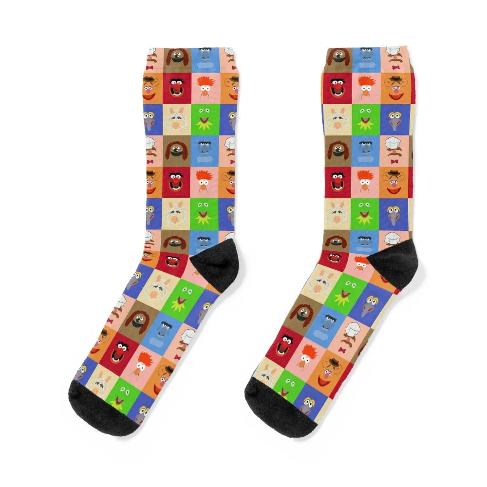 

Muppets Socks basketball winter gifts christmas gifts japanese fashion Socks For Men Women's