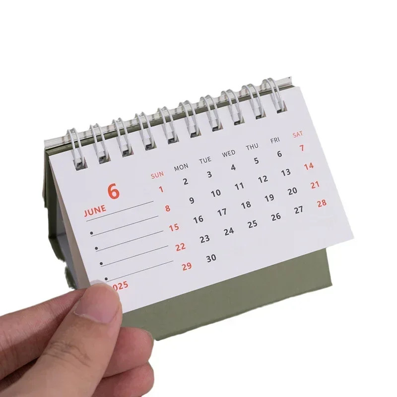 New 2025 Desk Calendar Yearly Monthly Daily Planner Time Manegement Schedule Organizers To Do List Calendar Books Memo Pad