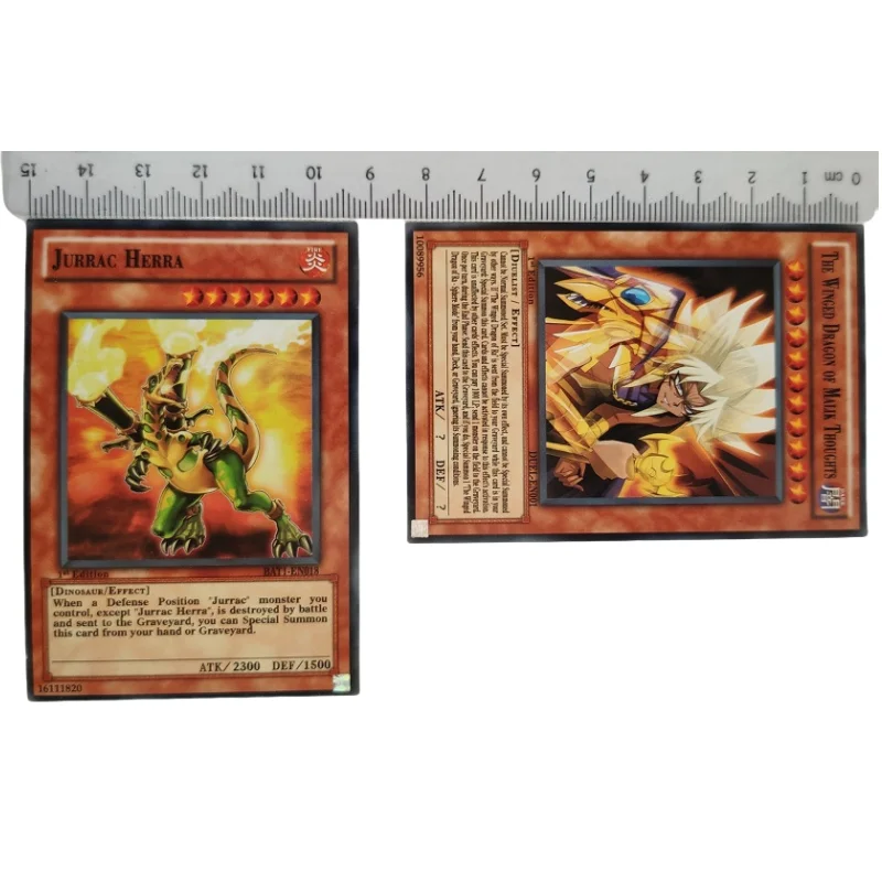 Duel Monsters Engelse spelkaarten Collectie Decoratie Yugioh Card Iron Box Anime en Cartoon Competitie Boy's Festival Gift