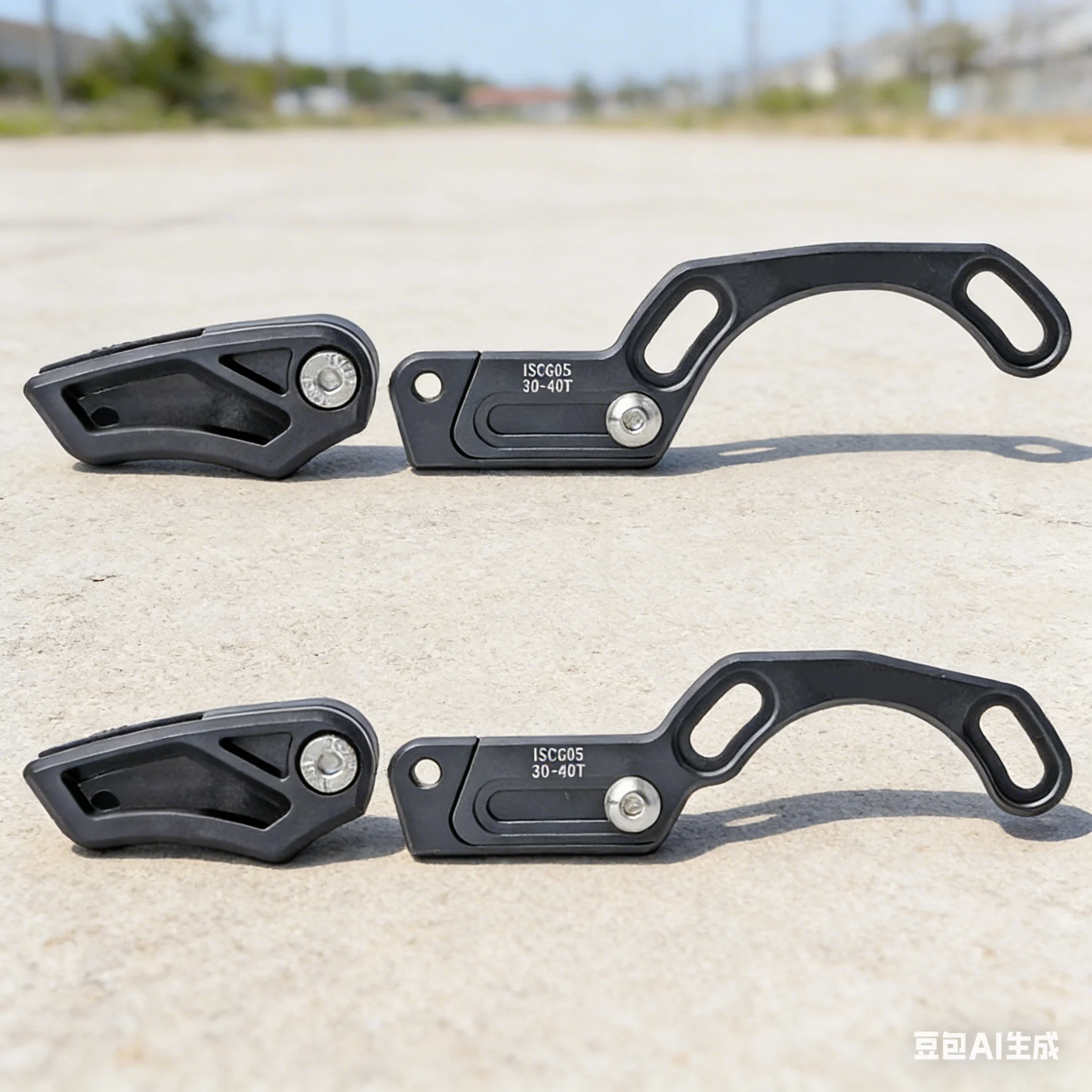 Mountain Bike Chain Guide For 30T-40T Circle Single Chainring  Black For ISCG03/ISCG05 Practical Replacement Parts For Bicycles