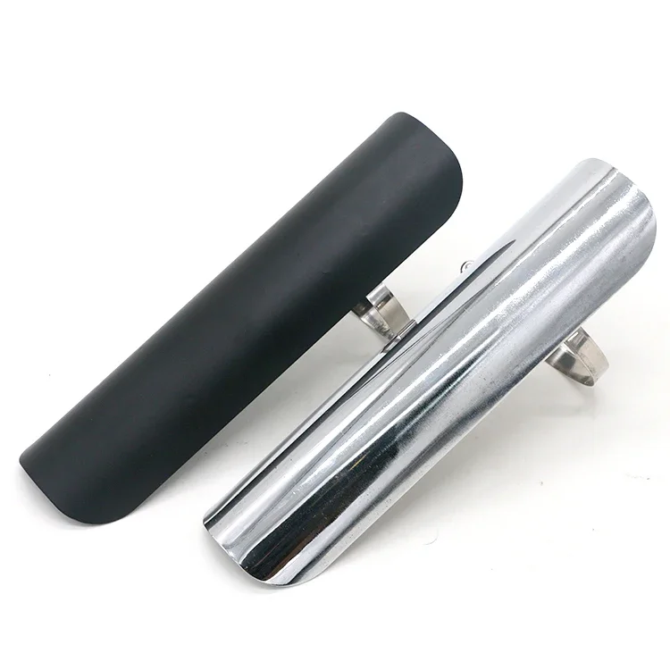 Universal Motorcycle Exhaust Pipe Heat Shield Cover Guard For Harley Honda Suzuki Kawasaki Touring