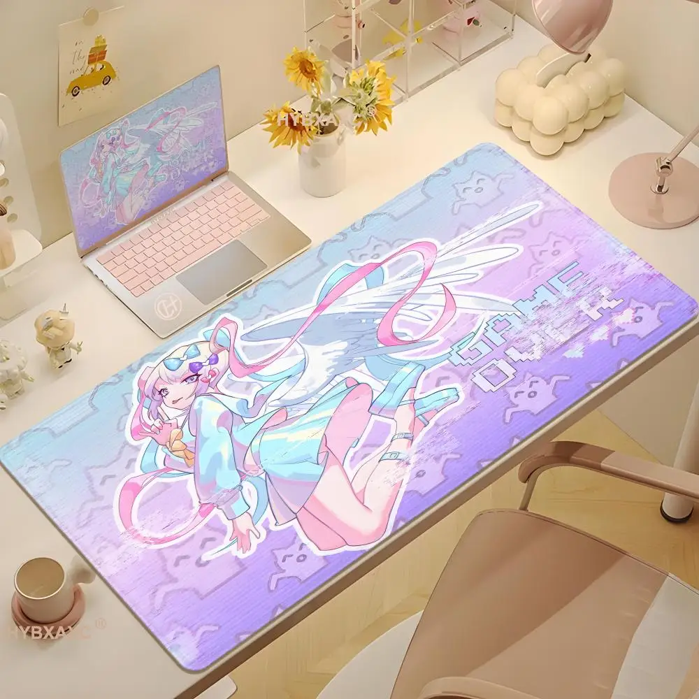 

Laptop Gaming Mice Mousepad Needy Girl Overdose Mouse Pad Size for Game Keyboard Mats for Gamer Natural Rubber Deskmat 50x100cm