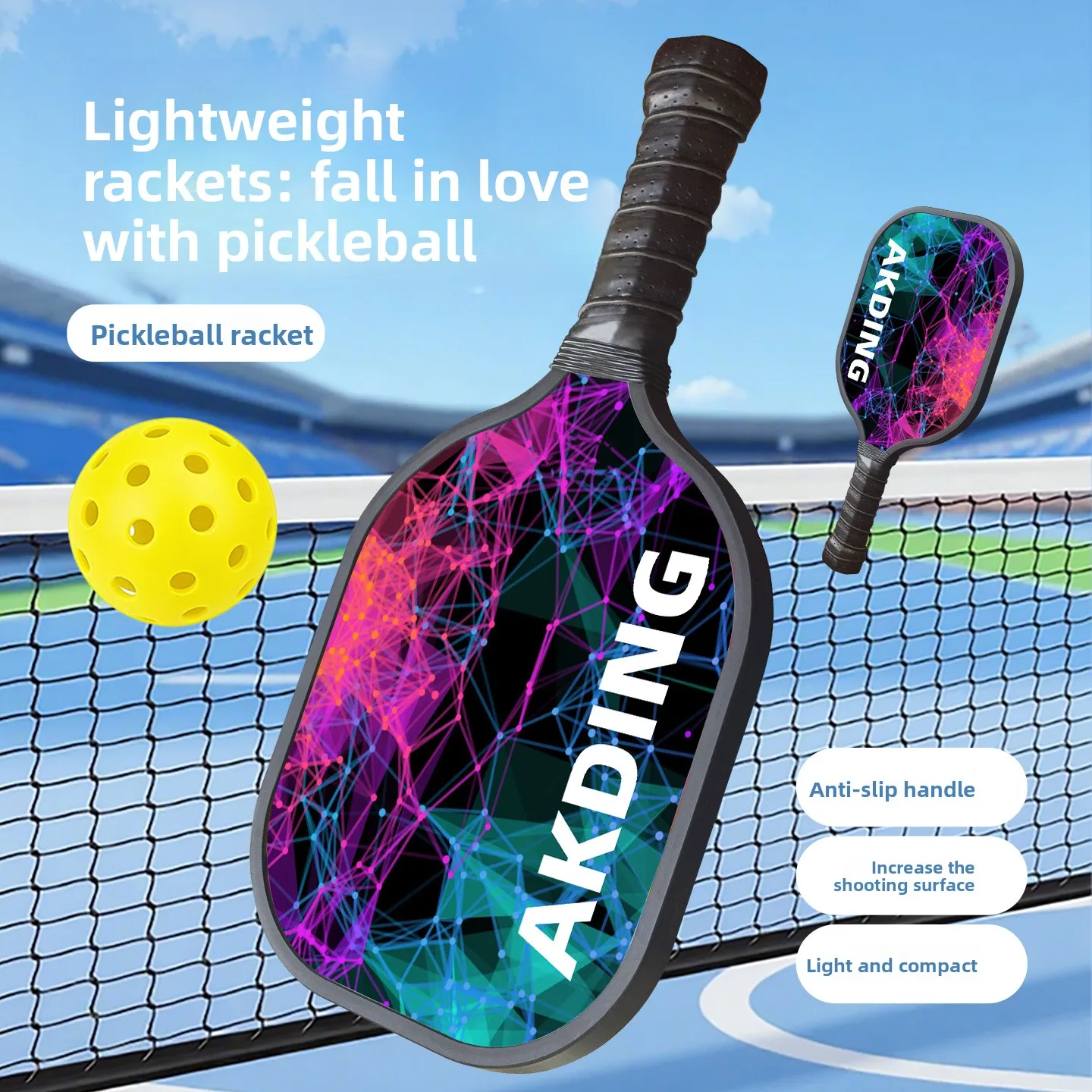 wooden-pickleball-paddle-set-adults-kids-outdoor-leisure-sports-training-kit