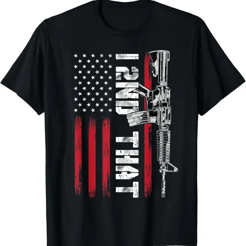 I 2nd That Second Amendment Pro Gun American Flag Patriotic T Shirt