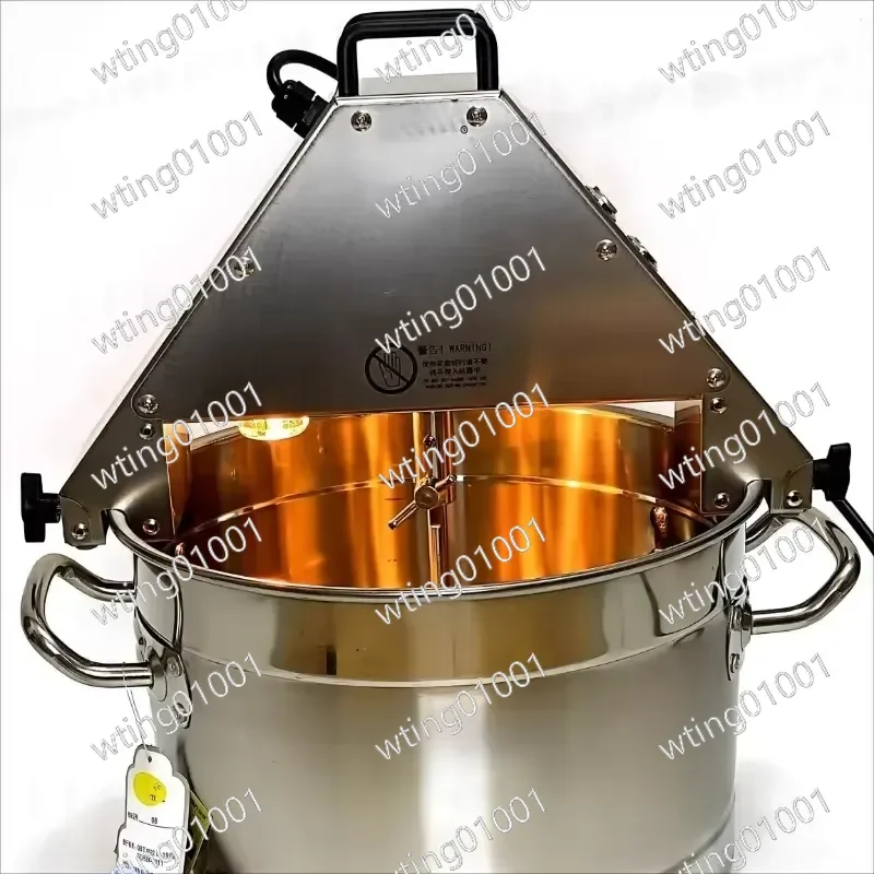 M3020E Automatic Food Stirrer 10L Pot Fry Machine for Jam Sauce Mixing Wok 220V Electric Stir Fry Cooker 110/220V