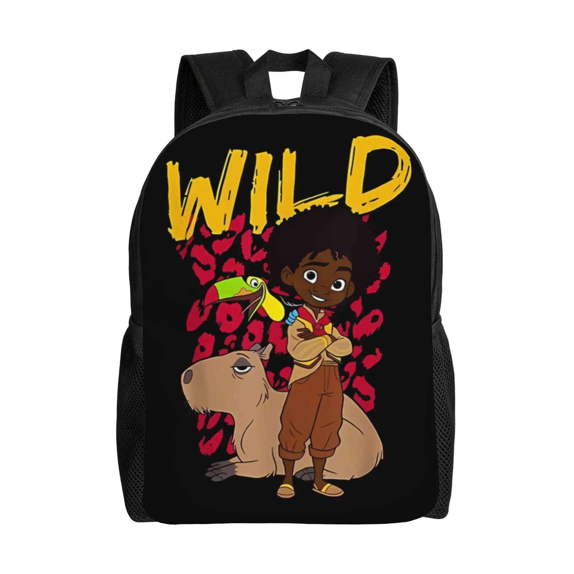 

Encanto Knapsack Back to school season Wild Sturdy Shoulder Backpack