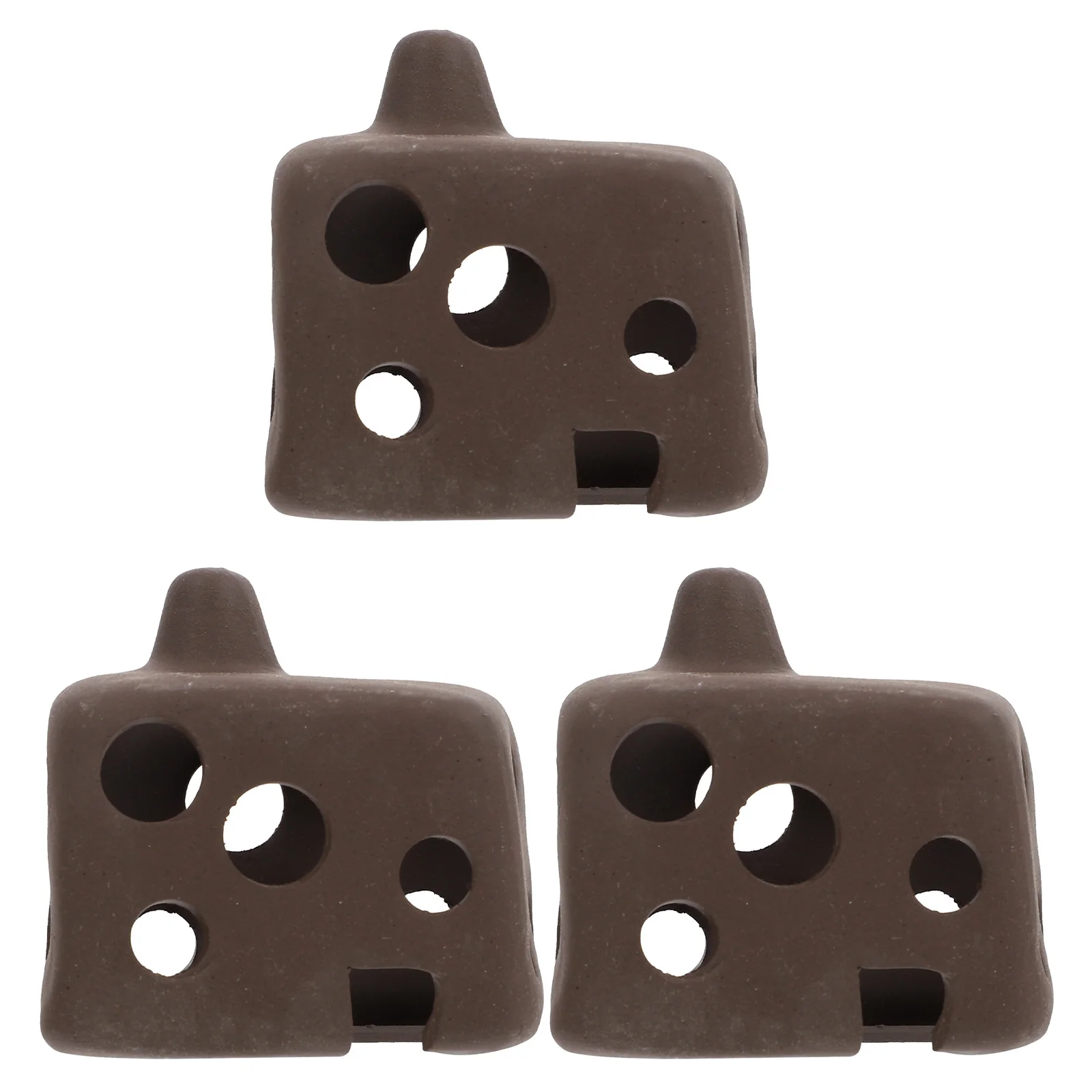 

3Pcs Aquarium Hideout Cave: Irregular Porous Fish and Shrimp Shelter Habitat - Decoration for Tank Landscape