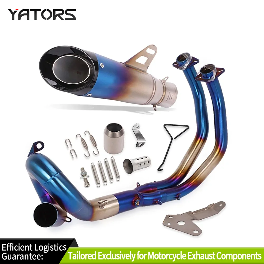 

Slip-On Exhaust Systems for YAMAHA MT07, FZ07 (2014-2025) – Including Exhaust Pipe, Manifolds, Link Pipe & Muffler Tips
