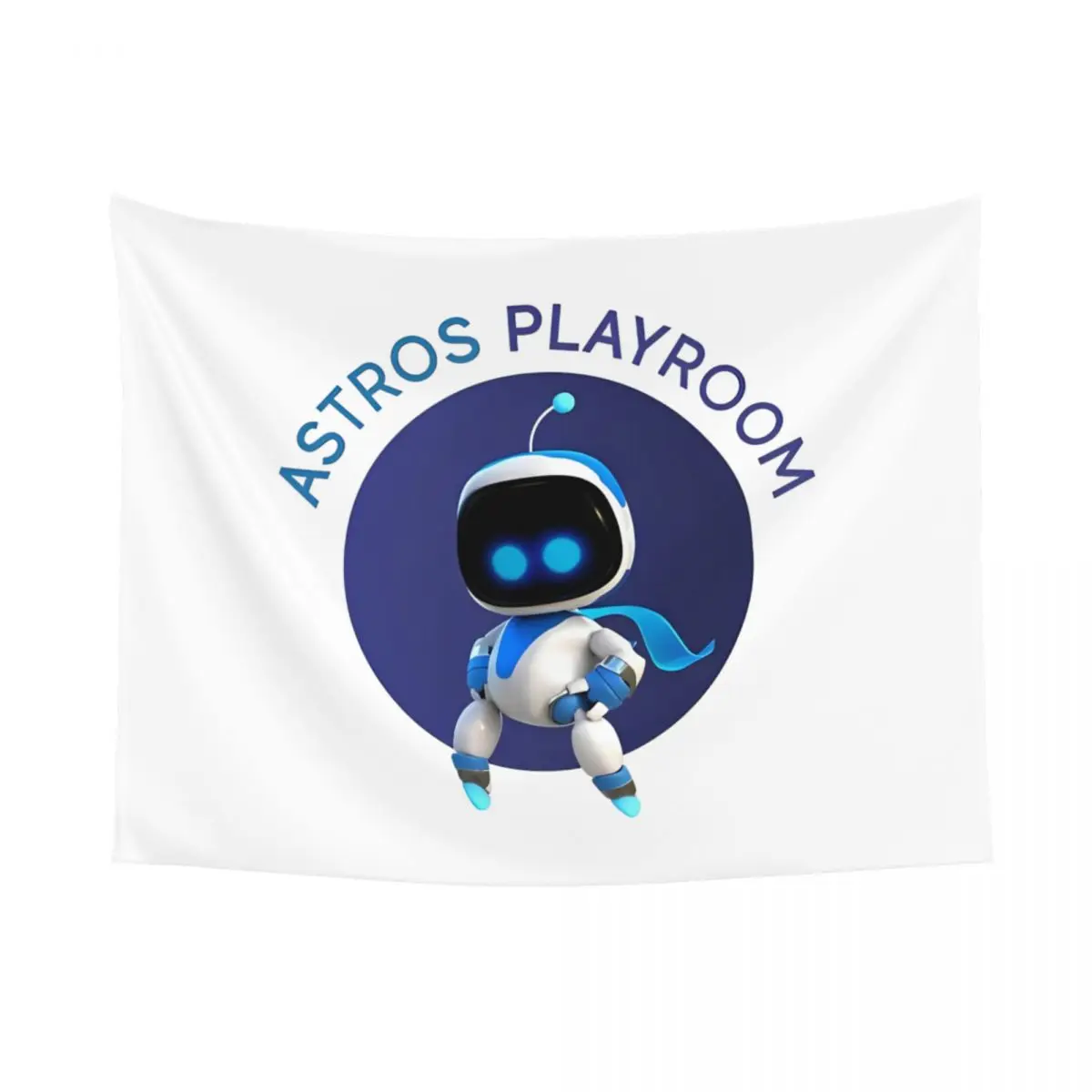 My Son Astro Bot Label Tapestry Colorful Polyester Wall Hanging Room Decor Curtain Mandala Wall Blanket