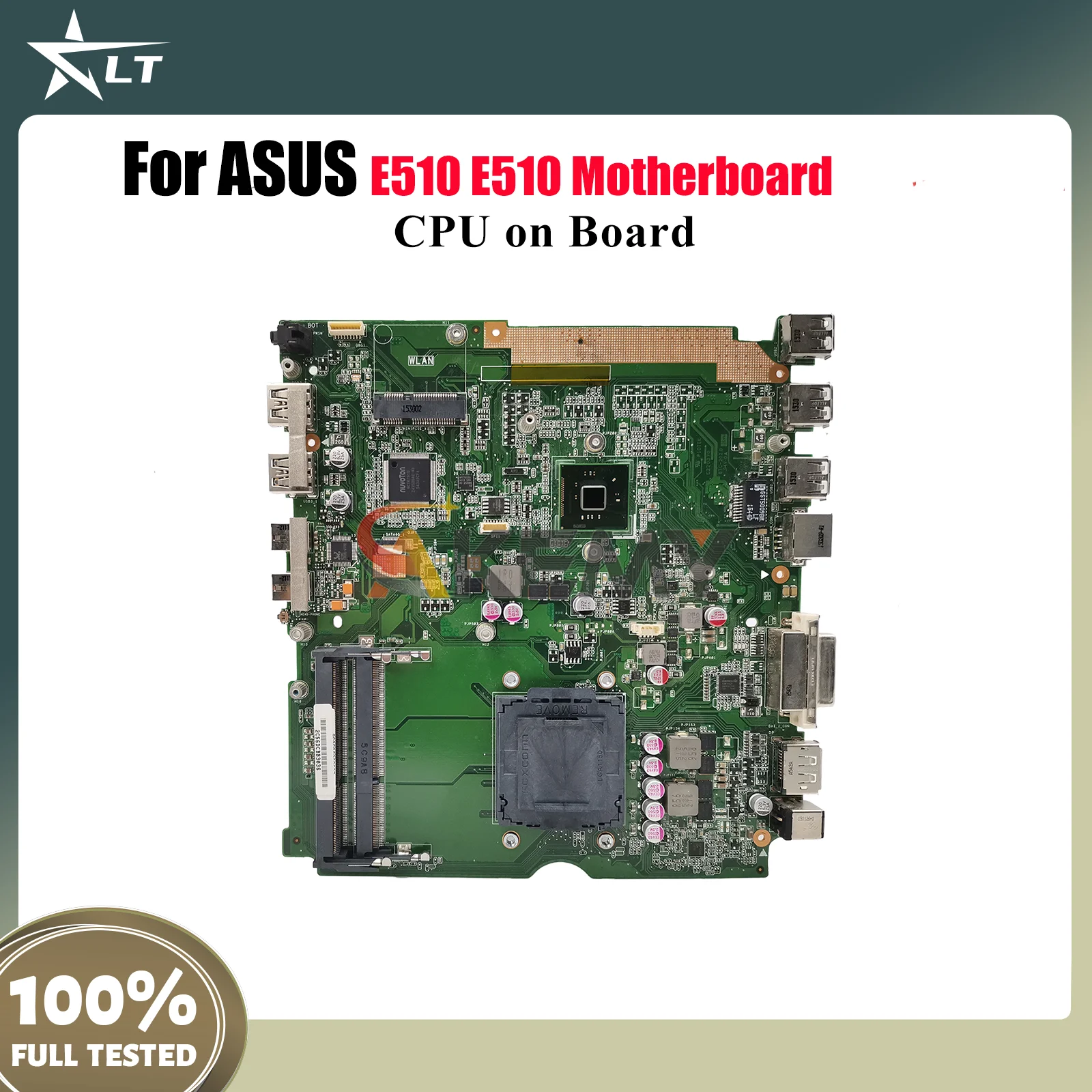 

Материнская плата для ноутбука E510 для ASUS EeeBook E510 E510, материнская плата для ноутбука с процессором, 100% тестирование, ОК, быстрая доставка, высокое качество