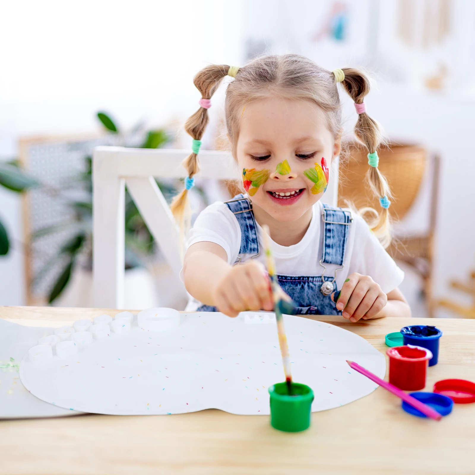 

Silicone Craft Mat 30X40Cm Non-Stick Reusable For Resin Casting Painting Diy Kids Art Projects Silicone Painting Mat