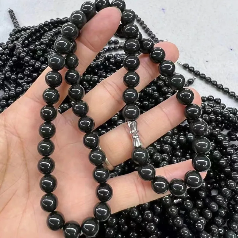 Hetian Jade Taqing Sweater Chain Accessories Loose Beads Bracelet Necklace
