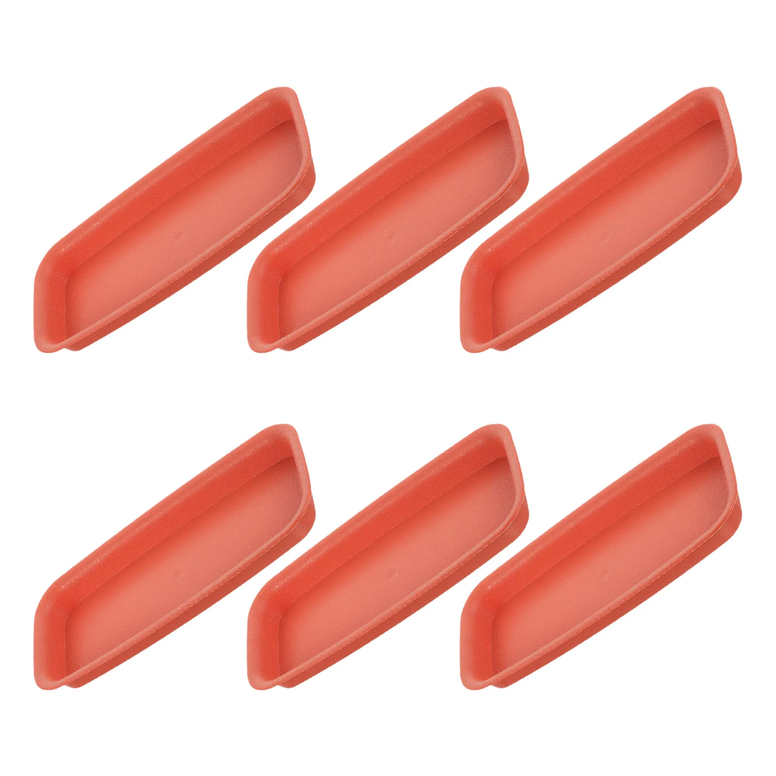6Pcs Plant Saucer Tray Rectangular Plastic Planter Water Catcher Flower Pot Windowsill Seed Starting 24x11x2cm