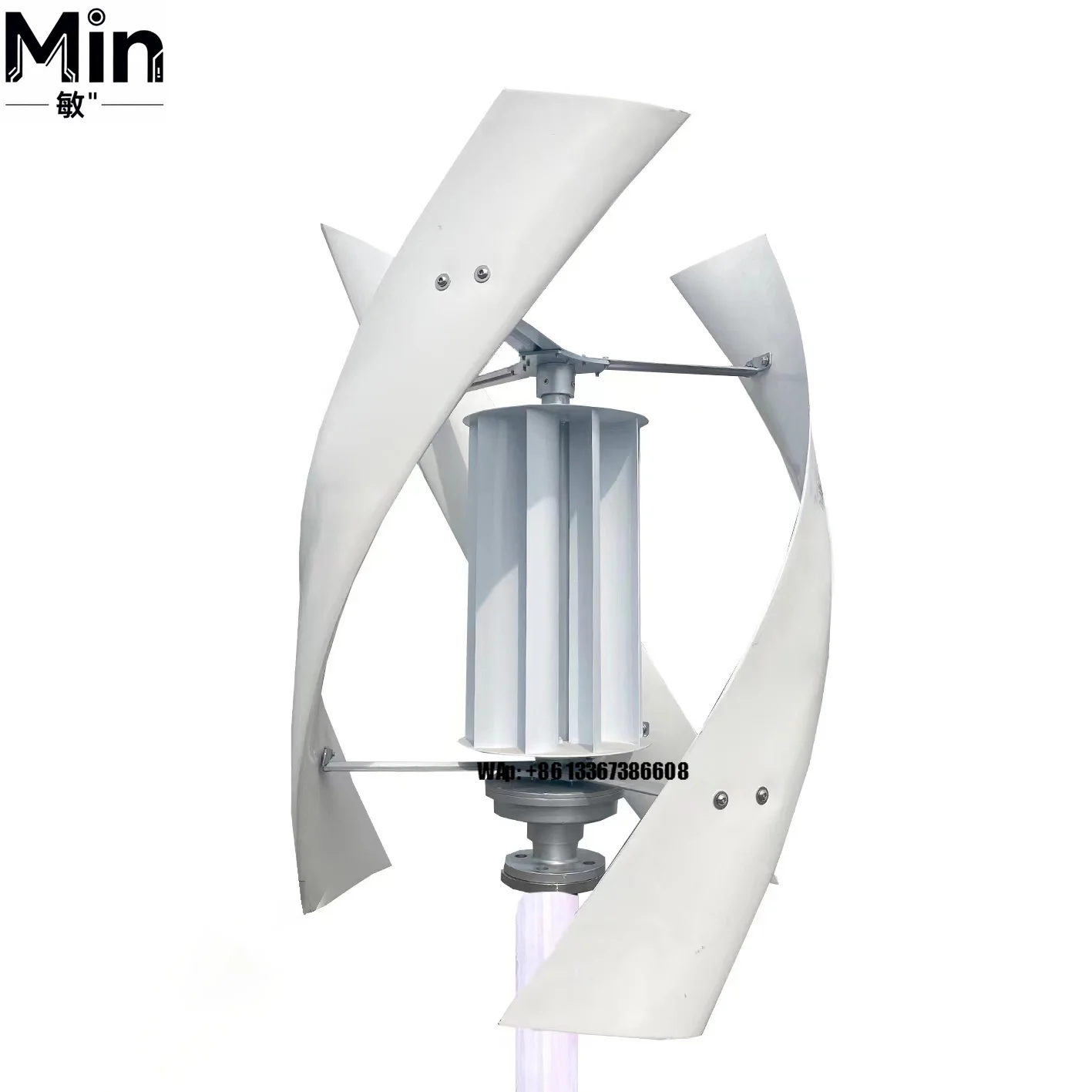 

Vertical Axis Wind Turbine 1kW-10kW, Silent Home Windmill Generator 24V/48V/96V for Residential Use