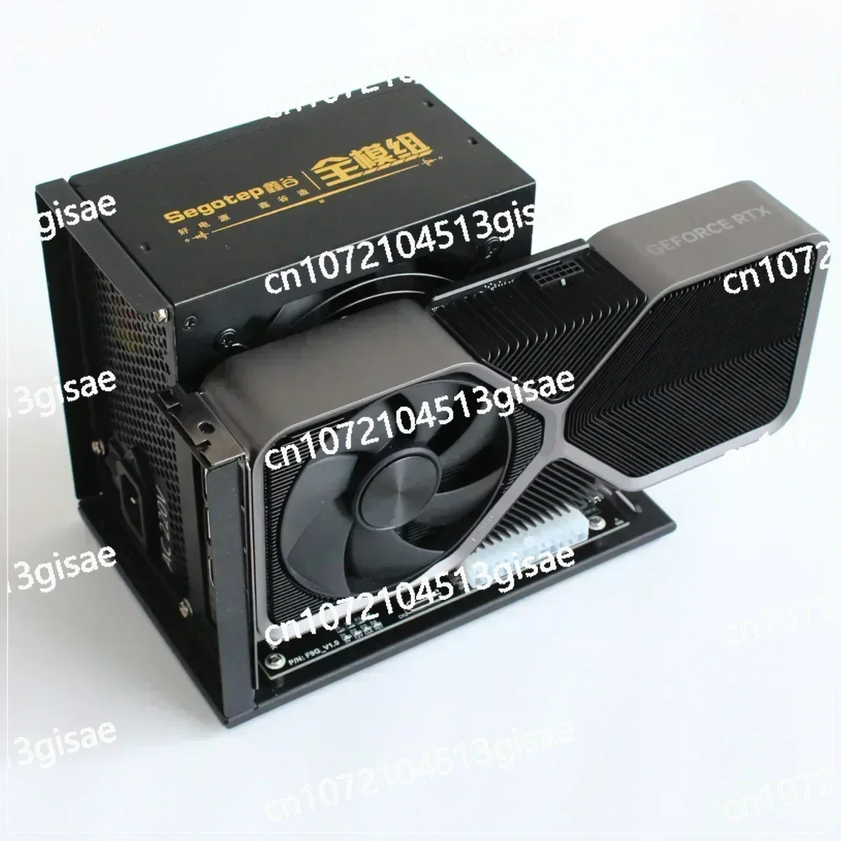 For M.2 NVMe To SFF8612 Oculink EGPu Adapter Card F9G-BK7PCle 4.0x4 64Gbps OCuLink Laptop External Graphics Card ATX GPU Bracket