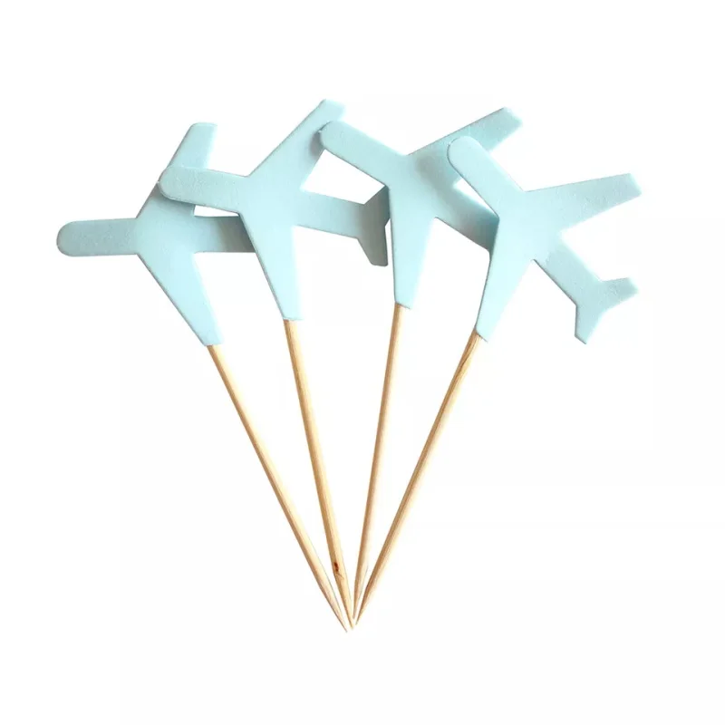 Reise-Cupcake-Topper, Flugzeugkarte, Herz, Reise-Kuchenaufsatz, Picks für Weltreisen, Mottoparty, Geburtstag, Babyparty, Hochzeit – Detail 10