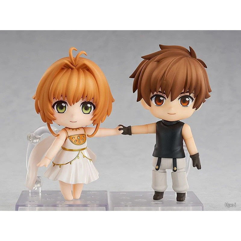 Card Captor Sakura Animation Game Peripheral Toys Li Syaoran Anime Action Movable Model Nendoroid Figures Ornament Collection