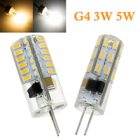 Mini G4 3W 5W LED Corn Light Bulb Energy Saving Lamp 3000K 6500K White G4 LED Light for Home 110V 220V 12V Replace Halogen Bulbs
