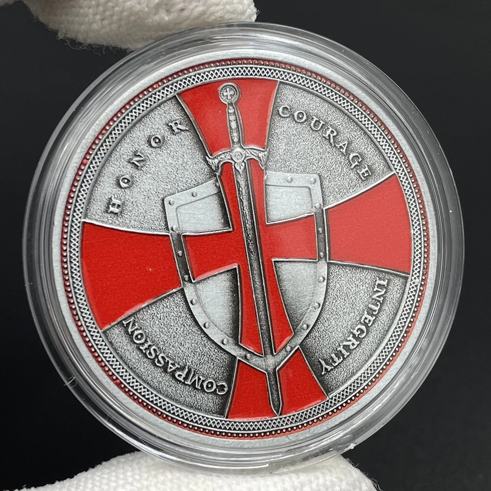 Knight Templar Challenge Coin  - огляд і ціна Vintage Collectible Coins