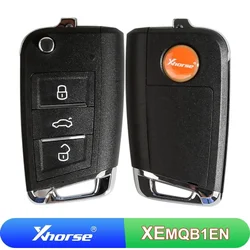 5 sztuk/partia XEMQB1EN Xhorse XE Super Chip pilot kluczyk VVDI 3 przyciski uniwersalny kluczyk samochodowy VW stylu VW MQB