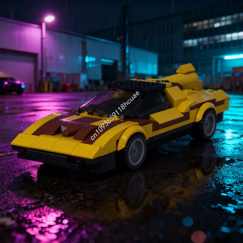 

338 шт. MOC City Champions Condorman Hero Модель автомобиля Строительные блоки Архитектура Рождественские подарки Игрушки Сборка DIY Творческая идея