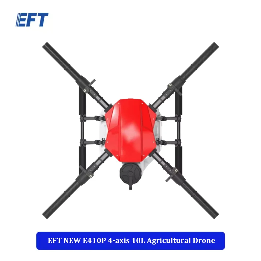 DPEFT E410P 10L Neue Landwirtschafts-Quadcopter-Drohne mit Agricola Sprühdrohnen-Zubehör - Drohne 10L Liter Rahmen