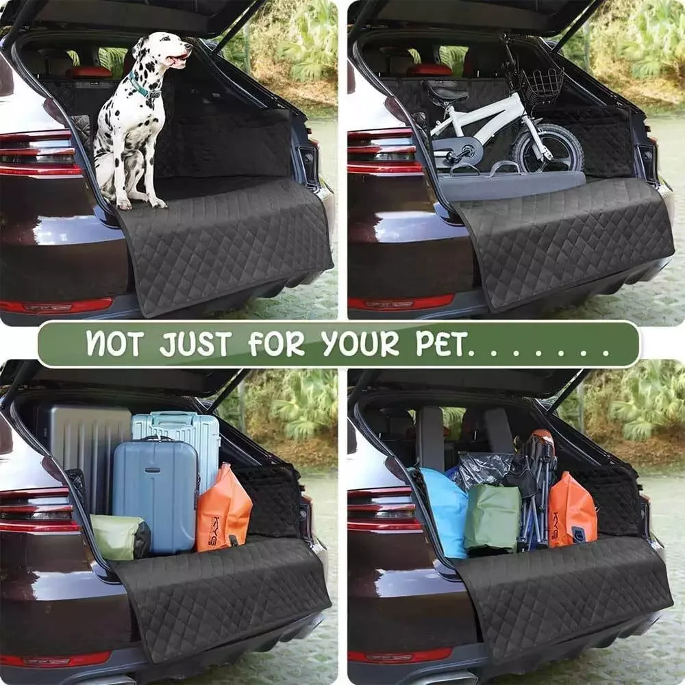 Car Pet Car Boot Liner Protector For Dogs Universal Car Boot Cover Waterproof Black Auto Goods Interior Accessories