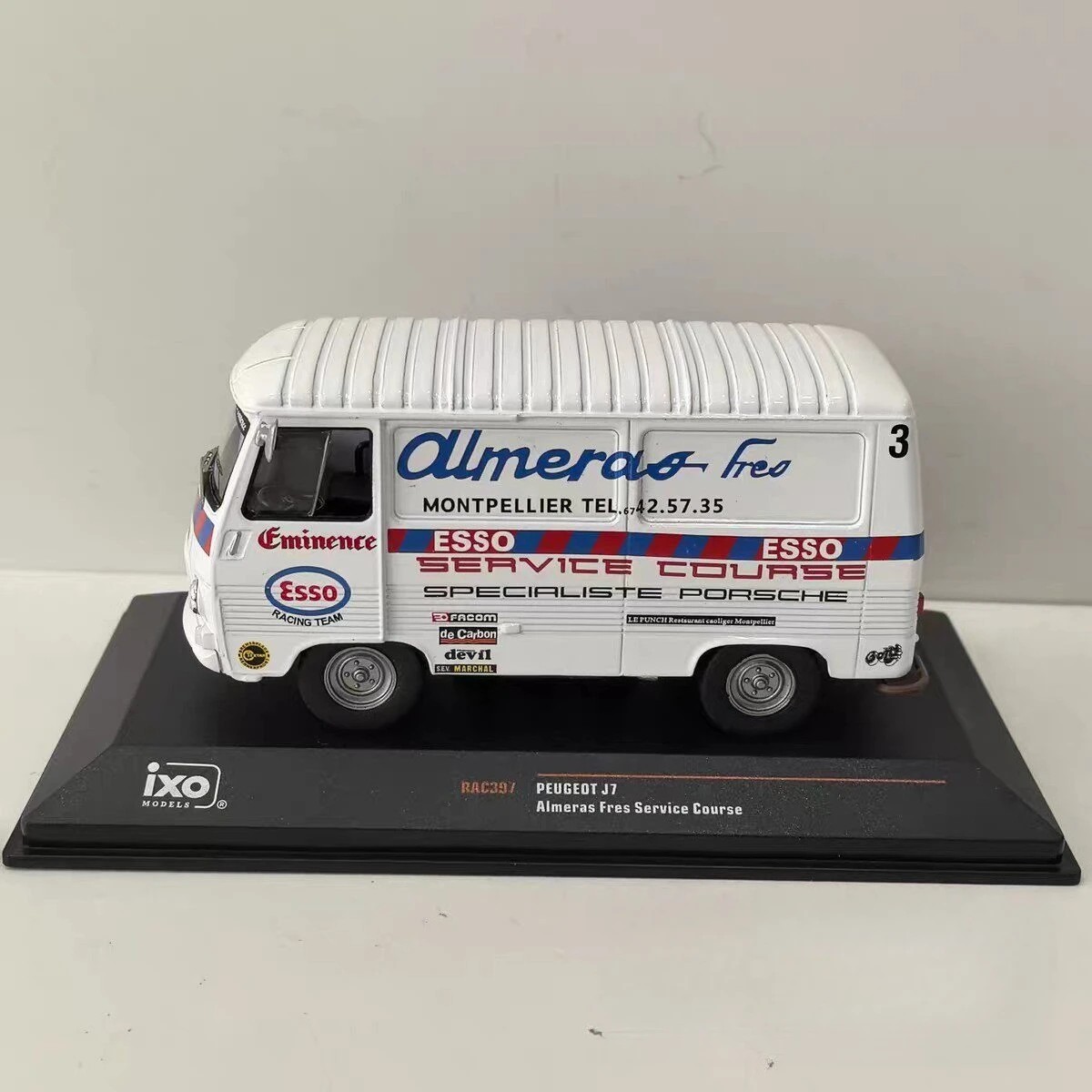 The Water Sticker Is Not Straight Diecast IXO 1/43 Scale  PEUGEOT J7 20 Alloy Car Model