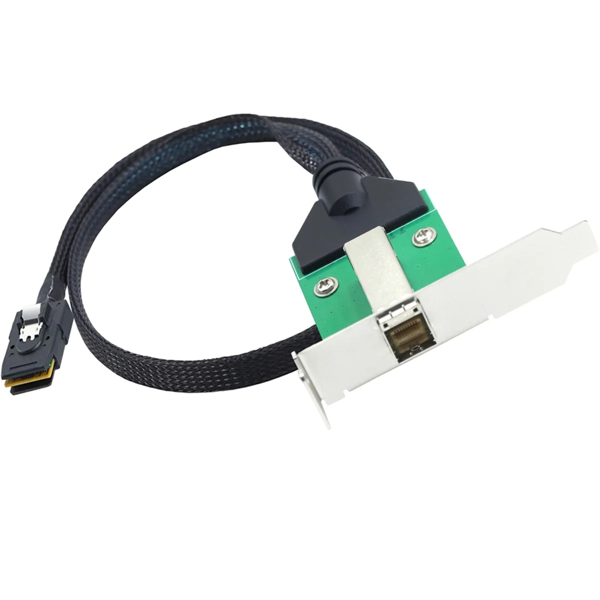 12G externer Mini SAS HD SFF-8644 Buchse auf Mini SAS SFF-8087 36P Stecker Datenserver-Kabeladapter