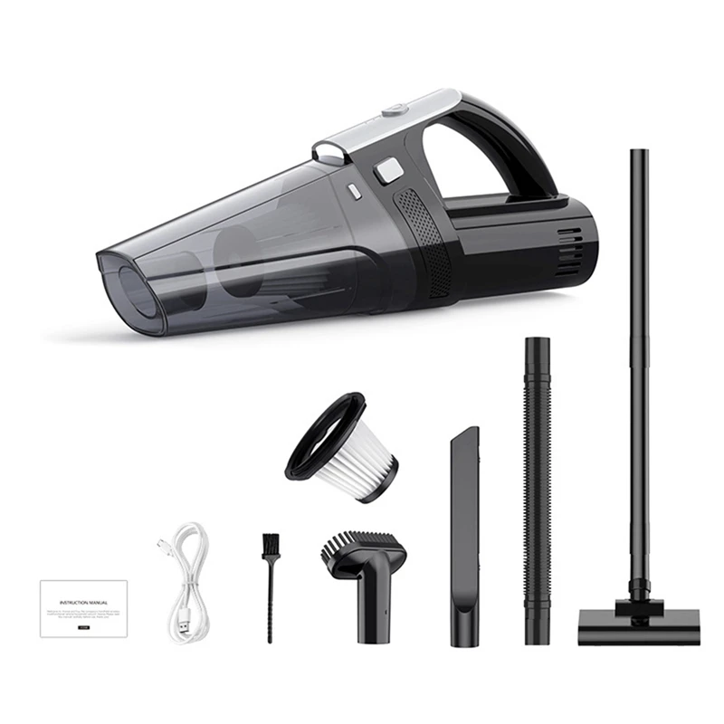 

7500PA Car Vacuum Cleaner Portable Strong Suction Multifunction Vacuum Cleaner Dual Handheld Floor Mop For Home