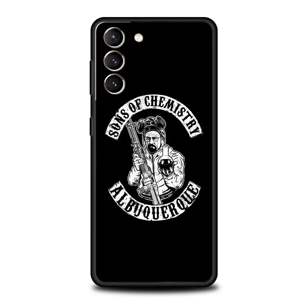 Popular TV series Breaking Bad Phone Case For Samsung Galaxy S24 S23 S22 S20 Ultra S21 FE 5G S10 S9 Plus S10E Silicone Cover