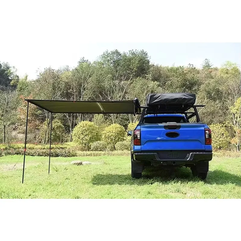 4x4 off-road double-layer extended waterproof aluminum alloy single bedroom car side awning