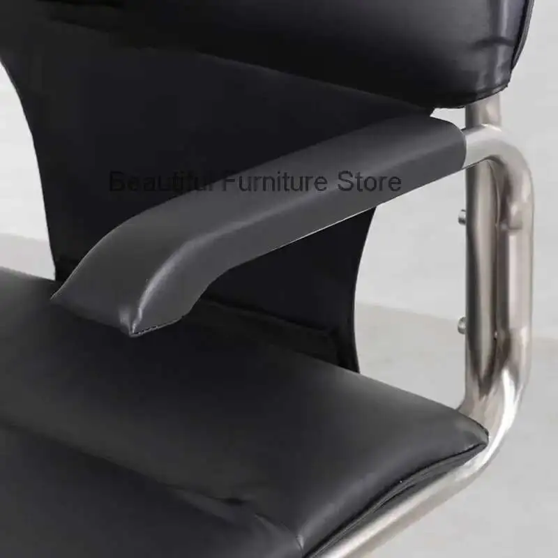 Black Comfort Barber Chair Dyeing Hair Rotate Unique Simplicity Barber Chair New Models European Barbearia Home Furniture