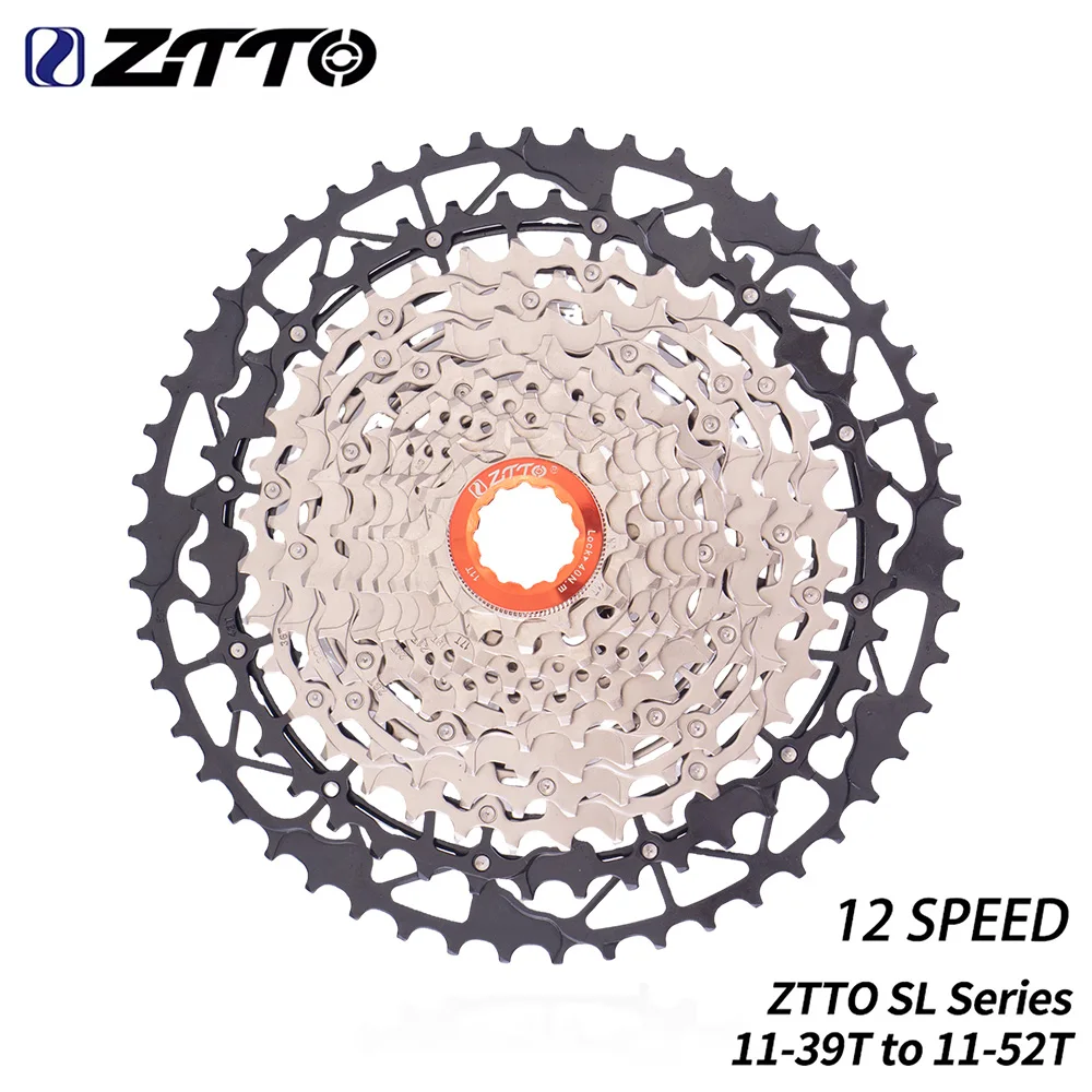 ZTTO دراجة 12 سرعة كاسيت جميع الصلب SL 12s HG عجلة حرة الحصى الجبلية 11-42 11-45 11-48 12 سرعة ضرس ل NX GX M8100