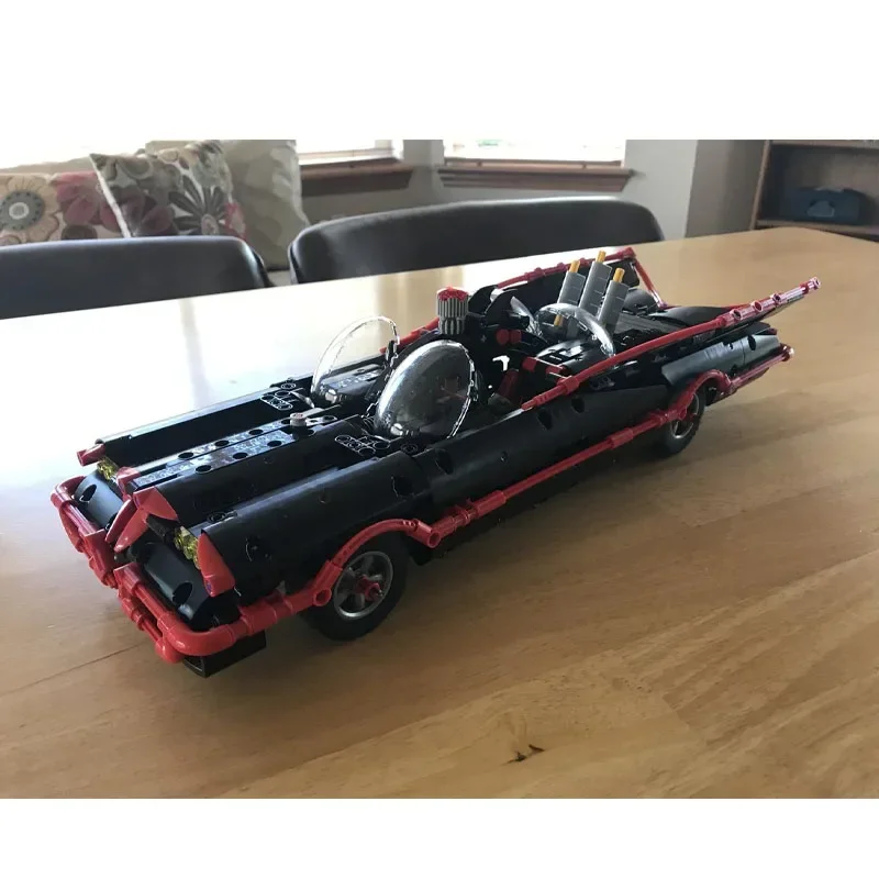 MOC-34333 Klassieke Filmserie Supercar Assemblage Stiksels Bouwsteen Model 1107 Bouwsteenonderdelen Kinderen Verjaardag Speelgoed Cadeau