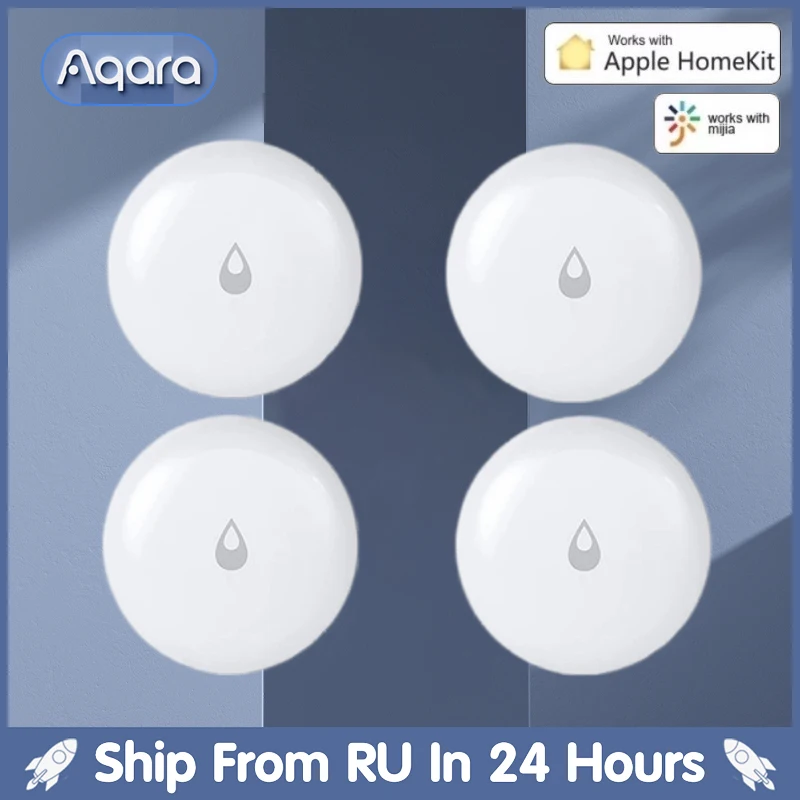 

Aqara IP67 Water Immersing Sensor Zigbee Flood Water Leak Detector Alarm Security Soaking Sensor Waterproof For Mi Home Homekit