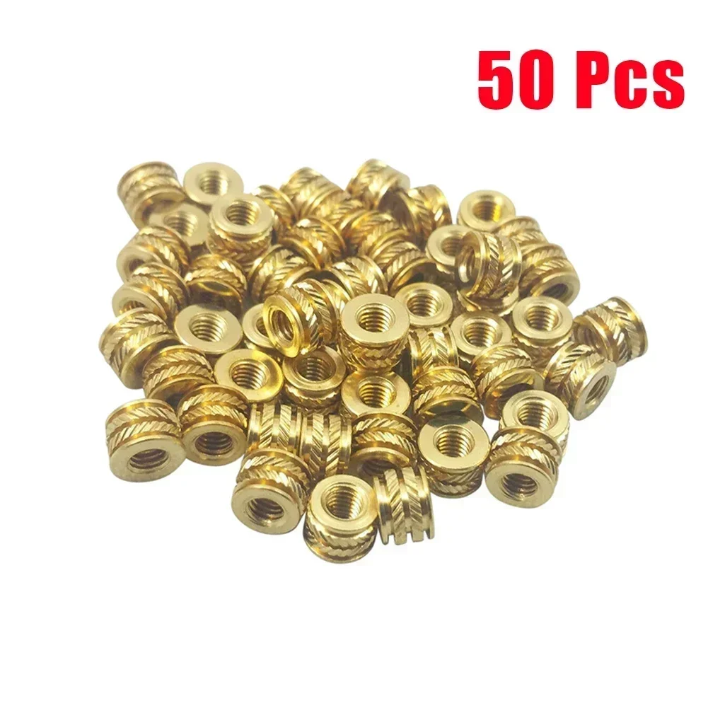 Imagem -06 - Acessórios de Inserção de Parafuso Rosqueado de Bronze para Impressão 3d Calor Mm0.5 Peças de Metal Substituição para Porca