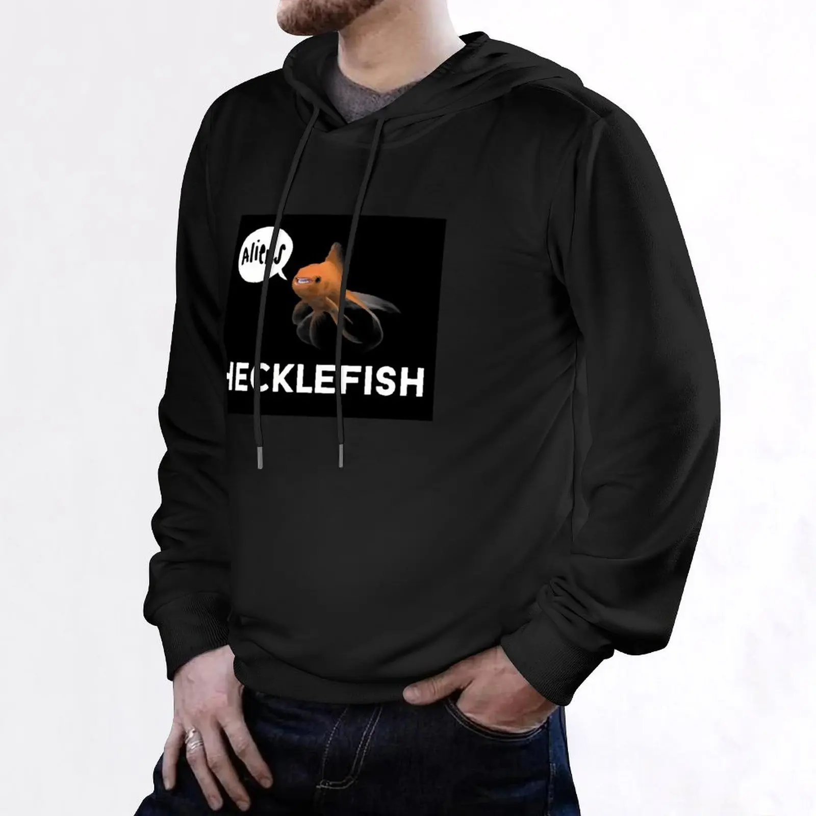 Hecklefish هوديي ملابس رجالية قميص رجالي ملابس رجالية قميص عرق رجالي مجموعة جديدة في هوديس وعرق قميص