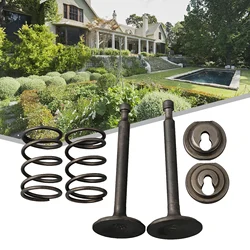 Intake Inlet Exhaust Valve Spring Collet Retainer Set For HONDA GX160 GX200 168F/170F 5.5 6.5HP Gas Engine Motor Generator Mower