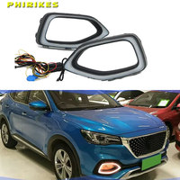 Car bumper headlight for MG HS daytime light 2018~2020y DRL car accessories LED headlamp for MG HS fog light