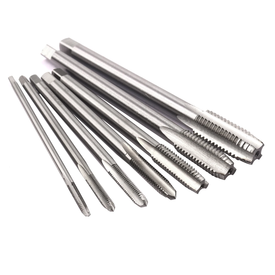 1pc HSS Extended Long Shank Thread Taps M3 M4 M5 M6 M8 M10 M12 Straight Flute taps