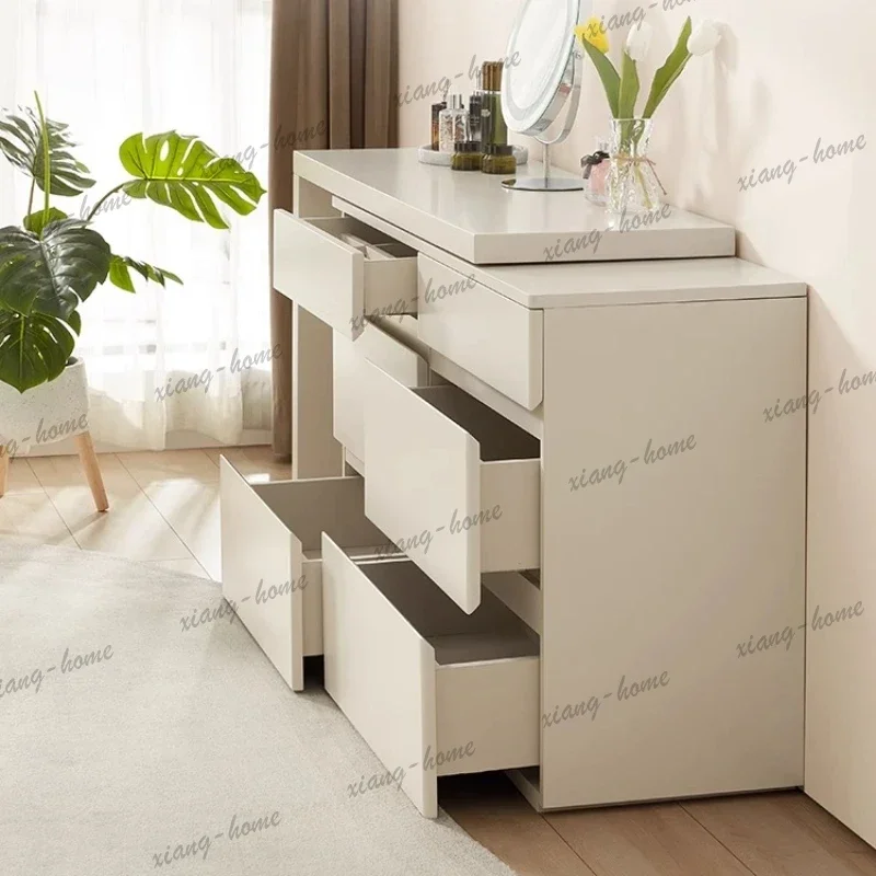FG Women Mid Century Dressing Table Coffee Organizer Wood Service Dressing Table Cosmetics Makeup Vestidores Acrylic Furniture