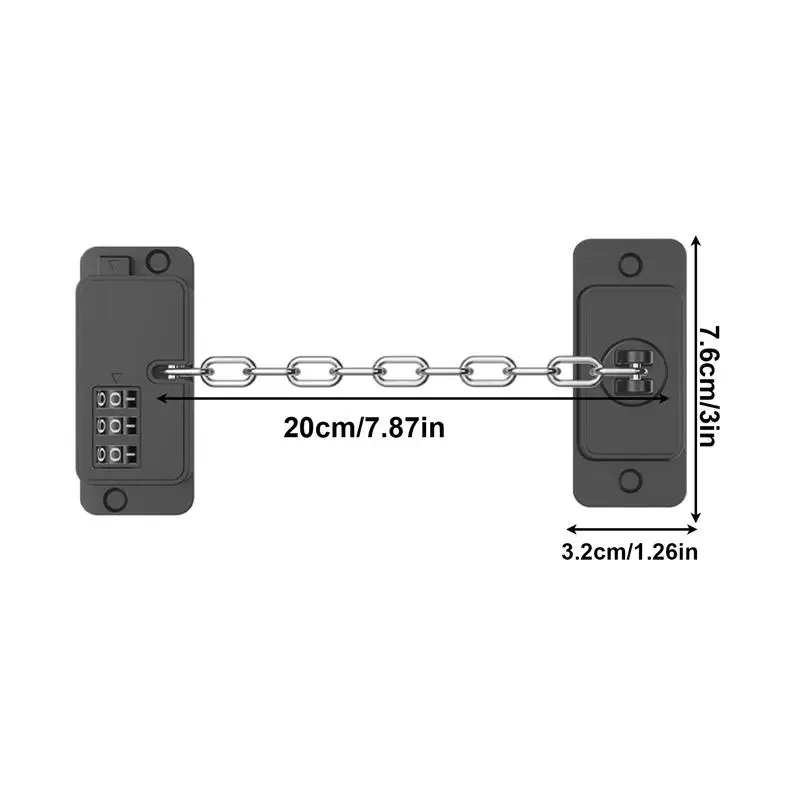 Child Proof Refrigerator Lock Heavy Duty Fridge Lock No Keys Needed Adhesive Child Safety Cabinet Lock For Drawers Fridge