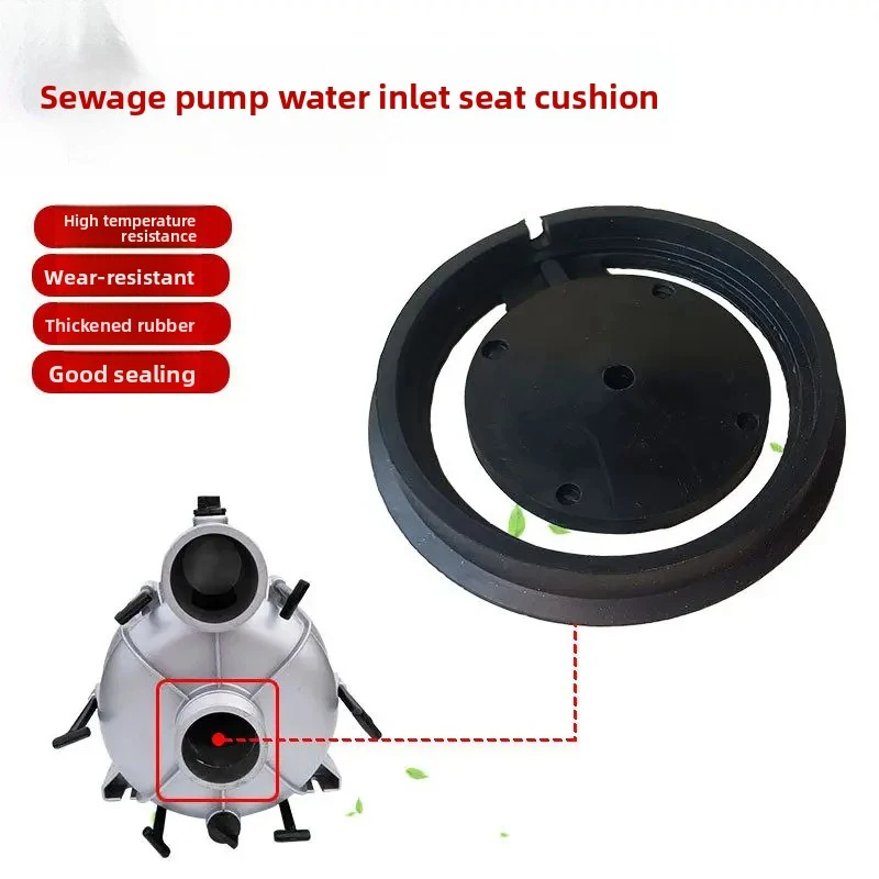 XMSJ Water Inlet Gasket Check Valve Spare Parts For 170F Water Pump 3 Inch Aquaculture 178F Diesel Sewage Mud Pump Accessories