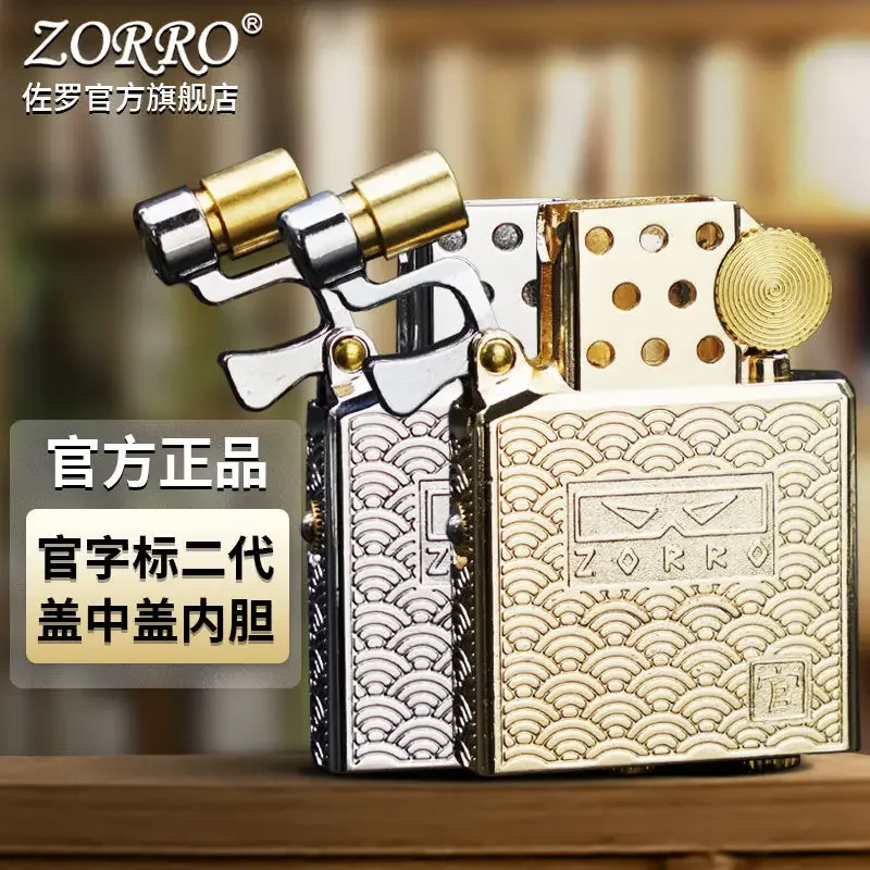 2025 New Genuine Z902 Inner Tank Kerosen Lighter Creative Officer Second Generation Universal Movement Kerosen Lighter