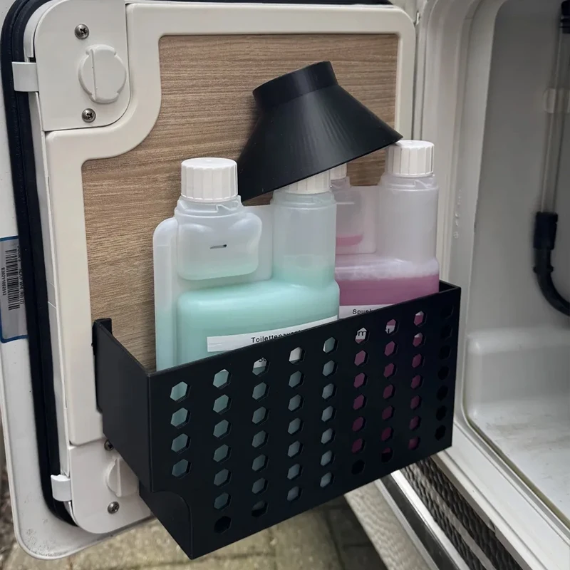 1Pc RVs Camper Toilet Storage Rack Lid Organizer For Camping Toilet Accessories For Fendt Selection Bianco 515SKM 2022 & More